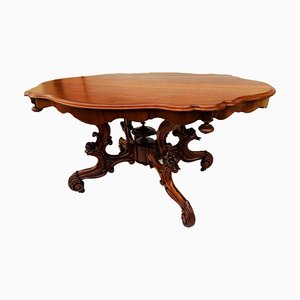 Antique Victorian Walnut Dining Table,1870s