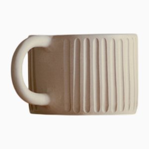 Beige Rigata Mug by Kalakera