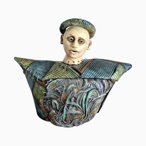 Luanne Tackett Simpson, Surrealist Sculpture, 20th Century, Ceramic