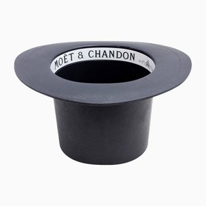 Cubitera con sombrero francés de Moët & Chandon, años 80