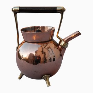 Copper and Brass Teapot by Christopher Dresser for Benham & Froud, 1885