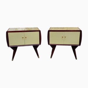 Nachttische, 1950er, 2er Set