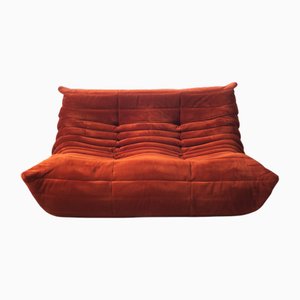 Amber Togo Two-Seater Sofa by Michel Ducaroy for Ligne Roset