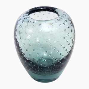 Jarrón vintage de cristal de Murano de Made Murano, años 70