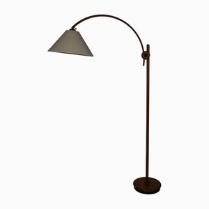 Lampada da terra in teak di Domus, anni '70