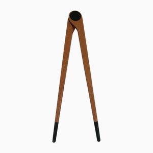 Wood Compass by Osvaldo Borsani for Tecno, Italy, 1990s