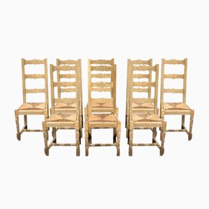 Farmhouse Esszimmerstühle, 1925, 8 . Set
