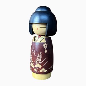 Vintage Sosaku Kokeshi by Suigai Sato, Japan, 1970s