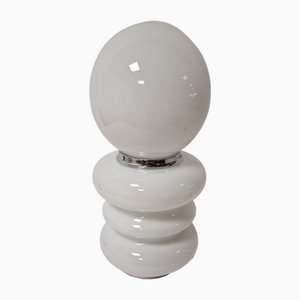 Mid-Century Space Age Glass Table Lamp by Carlo Nason for JBS, 1960s