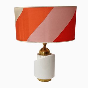 Porcelain Table Lamp by F. Palmieri, 1980s