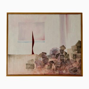 Bengt Andersson, Abstract Composition with Geometric Elements, 1999, Oil on Canvas