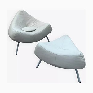 Chili Chair und Escapade Ottoman von Paul Falkenberg für Falkenbergs Belysning, 1970, 2er Set