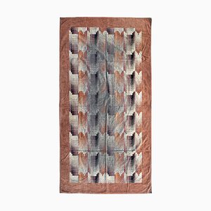Tappeto Art Deco marrone, Francia, anni '30