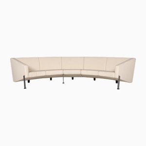 Decision Corner Sofa aus cremefarbenem Stoff von Fritz Hansen