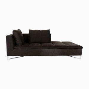 Chaise Longue Feng en Tissu Gris de Ligne Roset