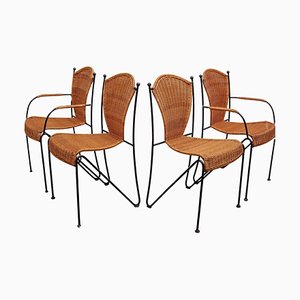 Sillas vintage de Pipsan Saarinen-Swanson, años 70. Juego de 4