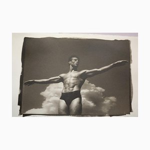 Ian Sanderson, hombre atlético, 1988, estampado de platino y paladio
