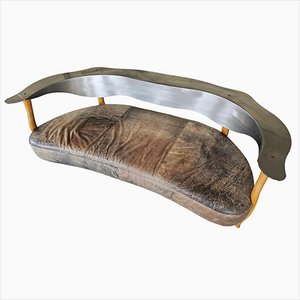 Sculptural Postmodern 3-Seater Sofa Fantasy Island attributed to Kurt Bayer, 1980s