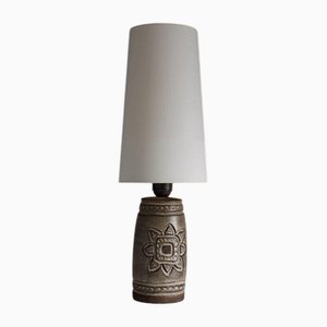 Mid-Century Stoneware Table Lamp Base by Irma Yourstone, Sweden
