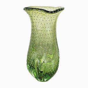 Jarrón de vidrio de Skrdlovice, años 60