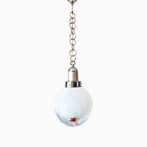 Lampada vintage in vetro di Murano di Mazegga