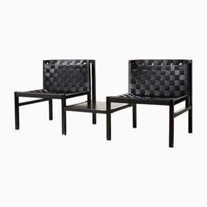 Poltrone con cintura di Gijs Bakker per Castelijn, 1978, set di 3