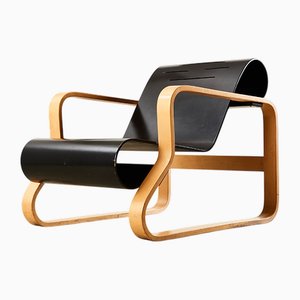 Sillón Paimio No 41 atribuido a Alvar Aalto para Artek, Finlandia, 1931
