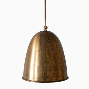 Mid-Century Modern Brass Pendant Lamp, Germany, 1950s