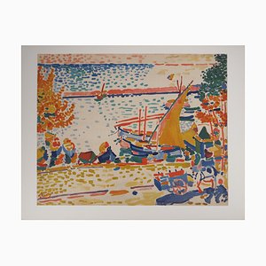 André Derain, Hafen von Collioure, Fauve, Lithographie