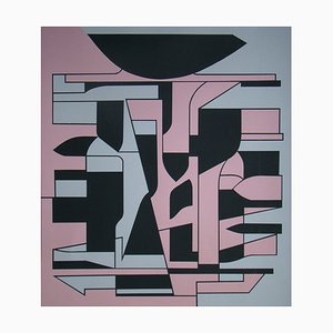 Victor Vasarely, Denfert 2, 1963, Original-Siebdruck