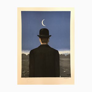 After René Magritte, The Schoolmaster, Lithograph