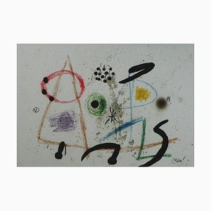 Joan Miró, Maravillas Con Variations Acrosticas 3, 1975, Litografía
