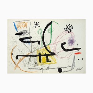 Joan Miró, Maravillas Con Variations Acrosticas 9, 1975 Lithographie