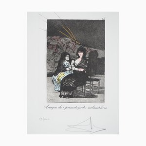 Salvador Dali, The Advice of Old Age, Original Engraving