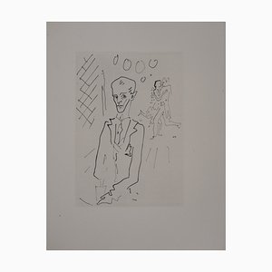 Jean Cocteau, Der Graf von Orgels Ball, Der Croupier, Originalstich