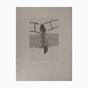 Fred Deux, Injury, Original Engraving