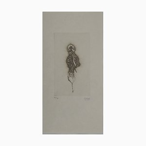 Fred Deux, Etwas, Original-Gravur