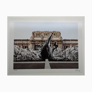 JR, La Nascita, Milano Centrale, Italy, 2024, C Print