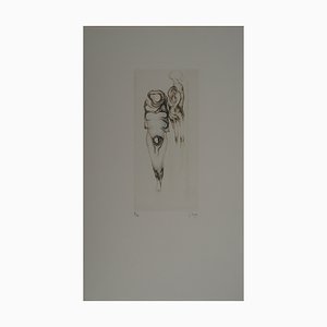 Fred Deux, Rooted Bodies, Original Engraving