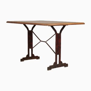 Antique Louis Vuitton Bistro Table, France c.1920s Art Deco, 1890s