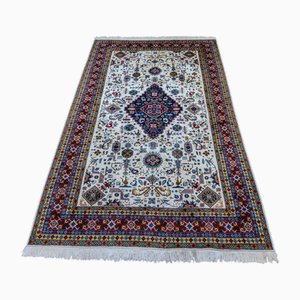 Middle Eastern Hand-Knotted Tabriz Medallion Knot Rug