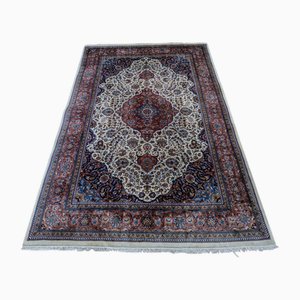 Middle Eastern Hand-Knotted Indo Ghom Rug