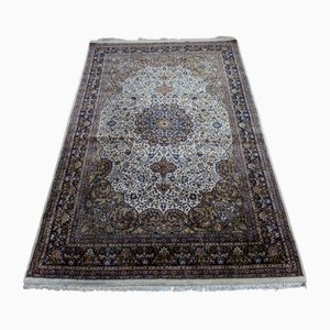 Hand-Knotted Indo Isfahan Rug