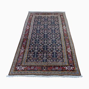 Middle Eastern Hand-Knotted Tabriz Fish Pattern Rug