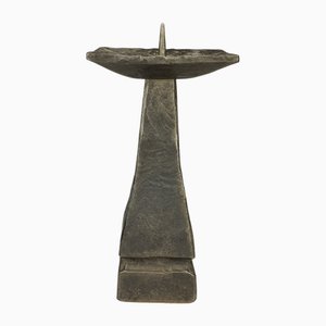 Schmiedeeiserner Kerzenständer im Brutalistischen Stil, 1960er
