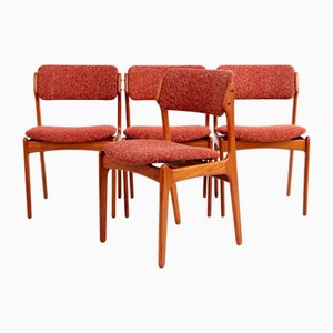 Dining Chairs by Eric Buck from Odder Møbler, 1960s, Set of 4