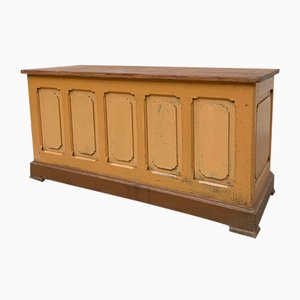 Trading Counter with Yellow Patina, 1950s