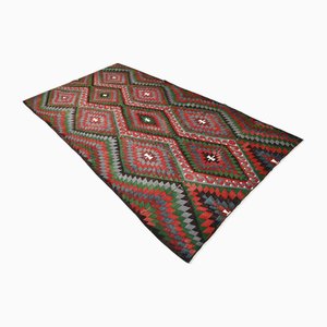 Vintage Kelim Teppich aus Wolle