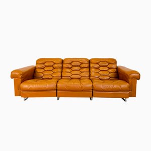 Divano Ds-P vintage a tre posti di Robert Haussmann, anni '70