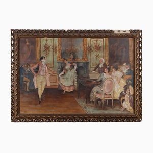 Mimy, Scena di danza, 1923, Tempera su tela